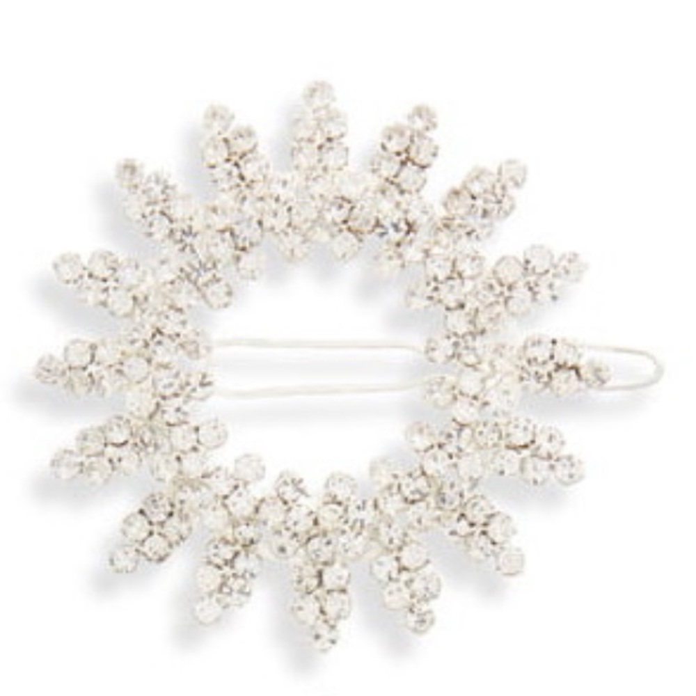 NWT Tasha Sunburst Crystal Hair Clip